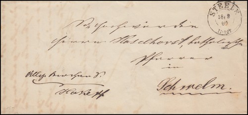 Preußen vorphilatelie brief - preußen,