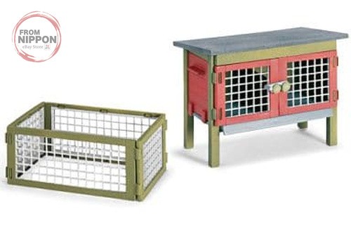 Schleich hasenstall figur - hasenstall,