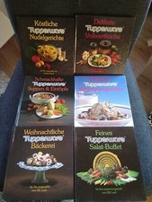6 x Tupperware Kochbücher -