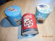 3er-Set Kaffeedose Teedose