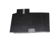 Pappe Verkleidung links unter Armaturenbrett für frühe Mercedes W113 Automatik