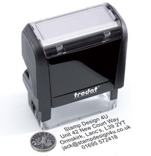  Personalisierte Garage Gummistempel selbstfärbend ausgezeichneter Service & Geschichte usw.