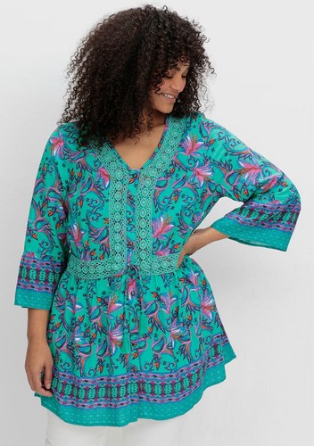 Bluse grün sheego - sheego, damen