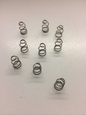 10 x Druckfeder Stahlfeder kleine Feder 6mm - 3,8mm L=10mm Draht 0,5mm Modellbau