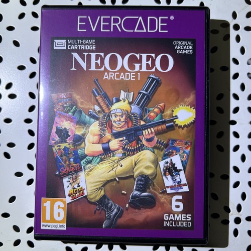 Evercade neo geo arcade - arcade, 1