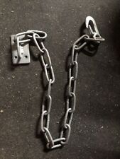 Absperrkette, Eisenkette, Stahlkette mit Haken