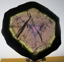Turmalin Scheibe mit