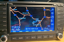 VW Golf V Passat 3C Navi RNS MFD mit Code 1K0035198C
