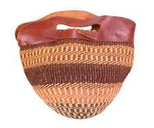 Vintage Korbtasche Sisal