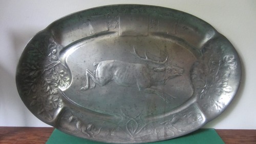 Kayser zinn platte jugendstil - platte,