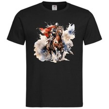 T-Shirt Pferde Reiten Pferd