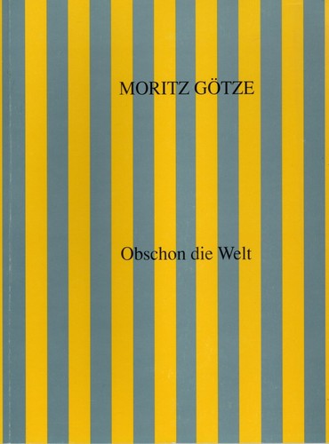 Moritz götze kunstkatalog - moritz,