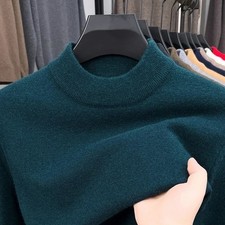Men's Cashmere Sweater Mock