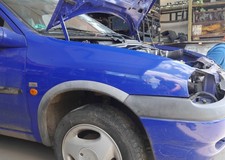 Kotflügel rechts Opel Corsa B Blau Z285 Atlantis Blue