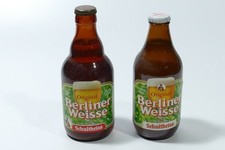 2x Bierflasche "Berliner