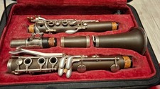 B Klarinette 18 Klappen 6 Ringe Böhm System  Mundst. Koffer Kunstoff Gebraucht