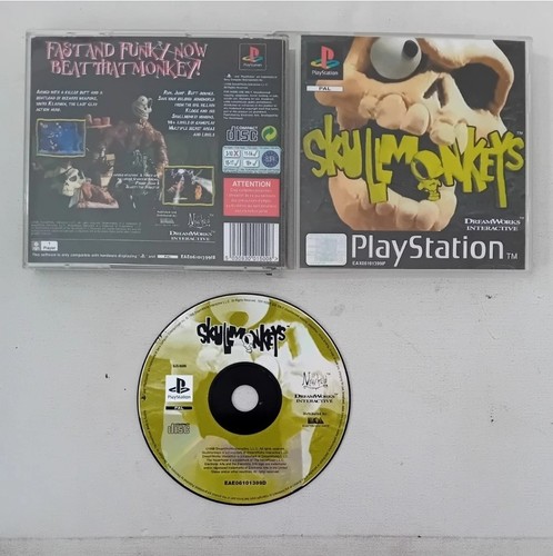 Skullmonkeys ps1 game - ps1,