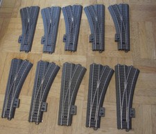 Märklin H0 10 Stück Weichen