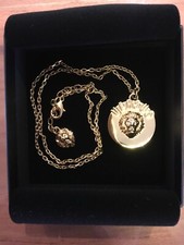 Versus Versage Kette Löwenkopf goldfarben mit Box