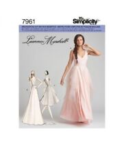 Simplicity Schnitt Nr 8289.D5 Abendkleid, Brautkleid Gr. 30 - 38