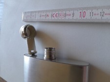 EDELSTAHL FLACHMANN - SEHR GUTER ZUSTAND - ALTER UNBEKANNT - SCHNAPS - WHISKY