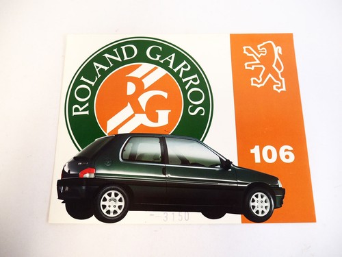 Peugeot 106 roland garros - peugeot,
