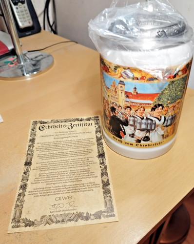 Deutsche post bierkrug - deutsche,