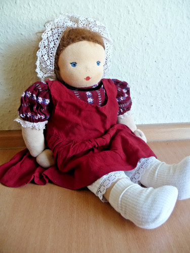 Vintage waldorf puppe - vintage,