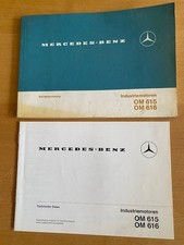 MERCEDES BENZ BETRIEBSANLEITUNG OM 615 616 INDUSTRIEMOTOREN + TECHNISCHE DATEN