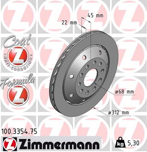 Zimmermann bremsscheibe - zimmermann,