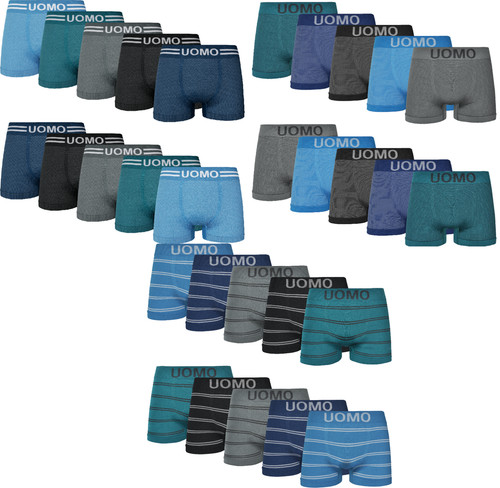 10er pack boxershorts herren - pack,