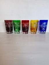 Nachtmann Traube - Wassergläser aus Bleikristall Überfang Römer Longdrink - 5 St