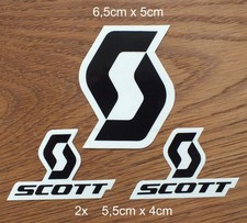 3 Sticker Aufkleber Scott