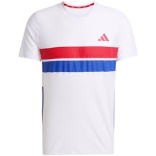 Adidas T-Shirt Adizero Retro Running Tee Sportshirt Laufshirt weiss JD7315 SALE 