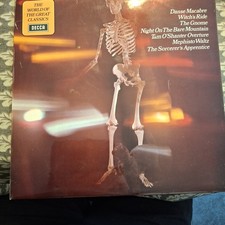 ALEXANDER GIBSON-NEW SYMPHONY ORCH OF LONDON "DANSE MACABRE" VINYL LP 1971 VG+