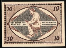 Notgeld unterweißbach thür - unterweißbach, /thür