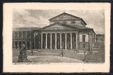 Künstler münchen - künstler-ak,