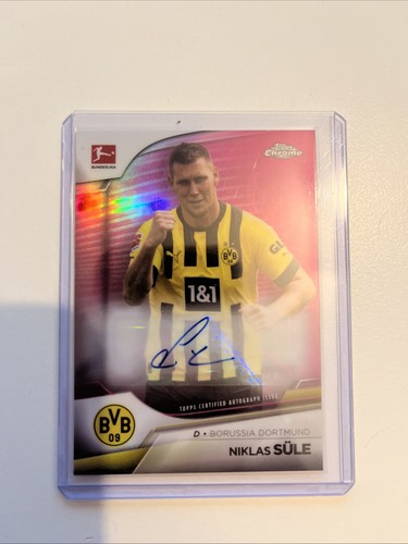 Topps niklas süle auto bvb - auto,