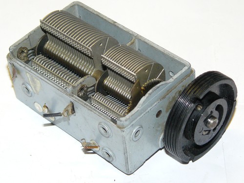 Doppel drehkondensator fabr - ,,