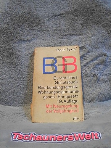 Bürgerliches gesetzbuch - bürgerliches,