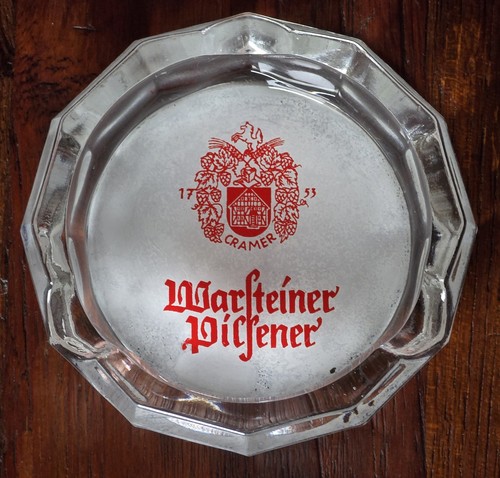 Alter aschenbecher warsteiner - aschenbecher,