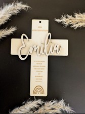 Holzkreuz, Geschenk Kommunion
