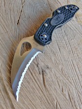 SPYDERCO Hawkbill Vollwelle -