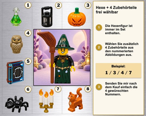 Lego minifigur hexe - lego®,