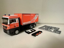 Herpa 095952 MAN TGX XL Wechsellader Abrollcontainer „BF Feuerwehr Kassel“