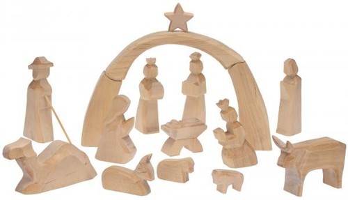 Große weihnachtskrippe - große,