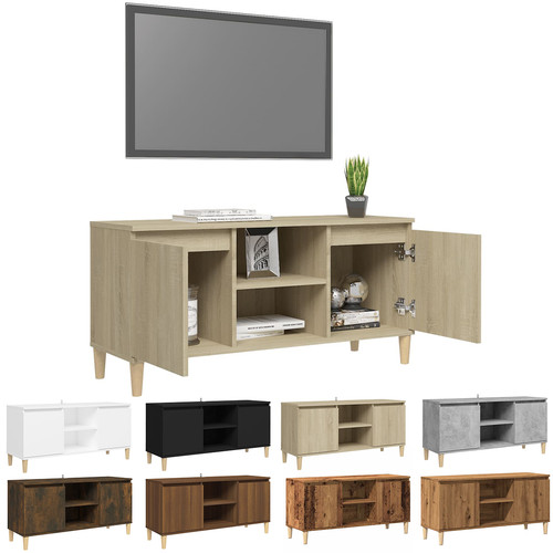 Schrank mit ablagen und 2 - tv,