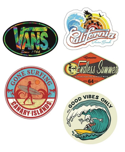 Surf aufkleber kult sticker - aufkleber,