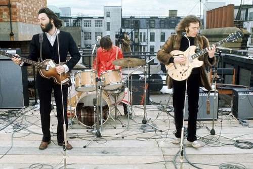 Beatles rooftop concert - beatles, 24x36
