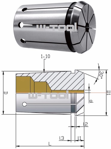 Oz16 spannzange 415e - spannzange,